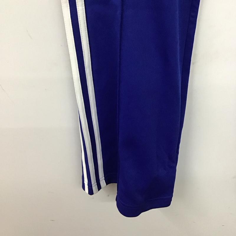 アディダス adidas パンツ ワークパンツ、ペインターパンツ klm63 ジャージ ワイドパンツ トラックパンツ XL ロゴ、文字 青 / ブルー /  メンズ USED 古着 中古 10136813