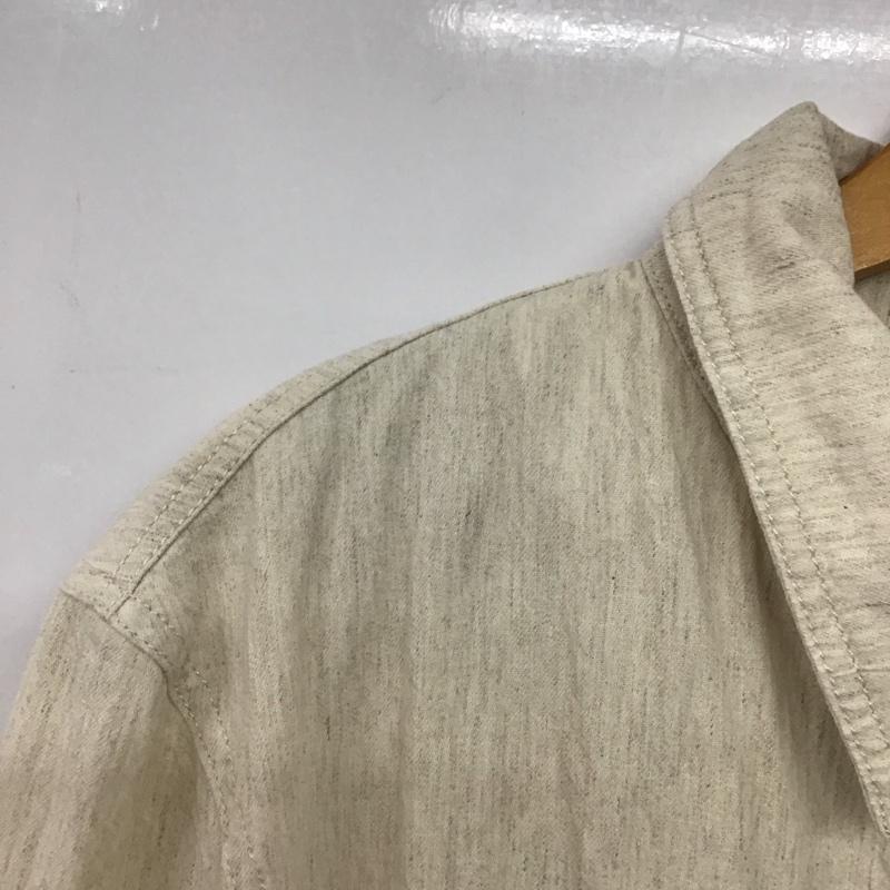 ザラ ZARA ジャケット、上着 ジャケット、ブレザー カジュアルジャケット アウター カラージャケット M 無地 アイボリー / アイボリー /  メンズ USED 古着 中古 10143537