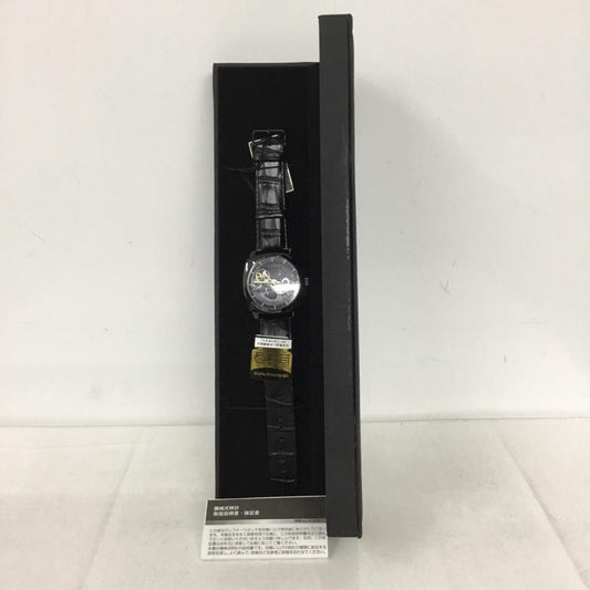 ベントレー BENTLEY 腕時計 アナログ（自動巻き） BT-AM077-BKB レザーバンド 箱有 機械式腕時計 ロゴ、文字 黒 / ブラック /  メンズ USED 古着 中古 10135049