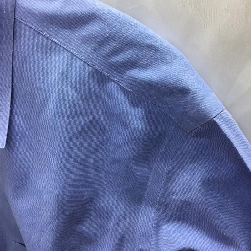 ブルックスブラザーズ BROOKS BROTHERS シャツ、ブラウス 半袖 無地 水色 / ライトブルー /  メンズ USED 古着 中古 10110613