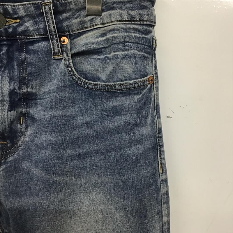 アメリカンイーグル AMERICANEAGLE パンツ デニム、ジーンズ デニムパンツ スリムパンツ カジュアルパンツ ストレッチパンツ 34 無地 インディゴ / インディゴ /  メンズ USED 古着 中古 10144940