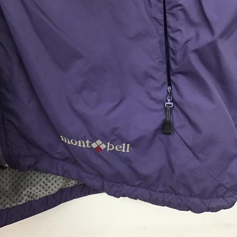 モンベル mont-bell ジャケット、上着 ジャンパー、ブルゾン L 無地 紫 / パープル /  レディース USED 古着 中古 10148542