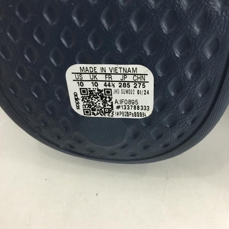 アディダス adidas サンダル サンダル IF0895 シャワーサンダル ADILETTE AQUA 28.5cm 28.5cm ボーダー柄 紺 / ネイビー /  メンズ USED 古着 中古 10124284