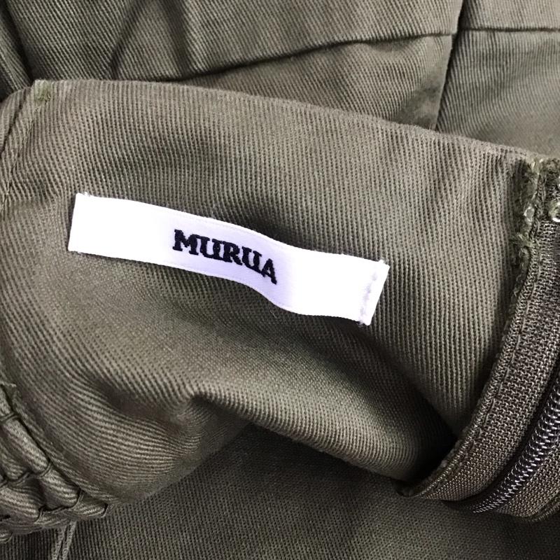 ムルーア MURUA スカート ロングスカート 011910800501 2WAYビスチェスカート 1 無地 カーキ / カーキ /  レディース USED 古着 中古 10130964