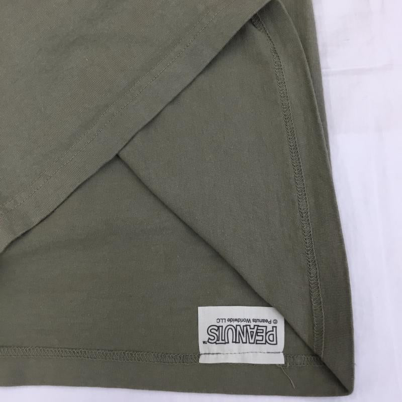 トイズマッコイ TOYS McCOY Tシャツ 半袖 PEANUTS S キャラクター カーキ / カーキ /  メンズ USED 古着 中古 10134744