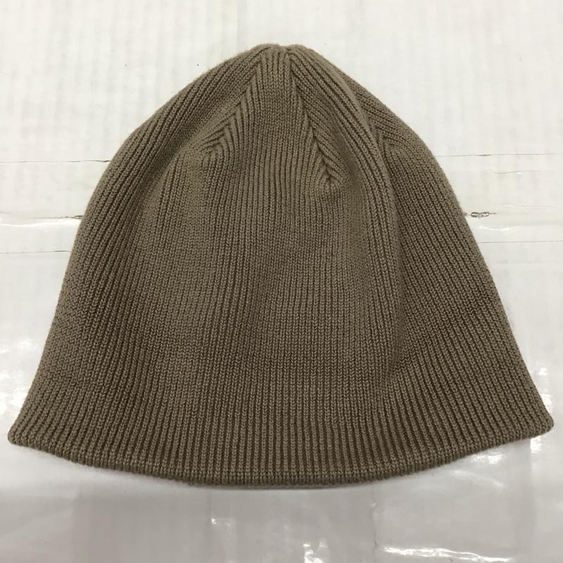 ラカル RACAL 帽子 ニット帽 ビーニー 日本製 無地 ベージュ / ベージュ /  メンズ USED 古着 中古 10120886