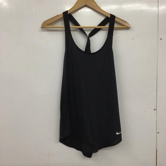 ナイキ NIKE タンクトップ タンクトップ AO9792-010 DRI-FIT ウィメンズ トレーニングタンクトップ タグ付き L ロゴ、文字 黒 / ブラック /  レディース USED 古着 中古 10135574