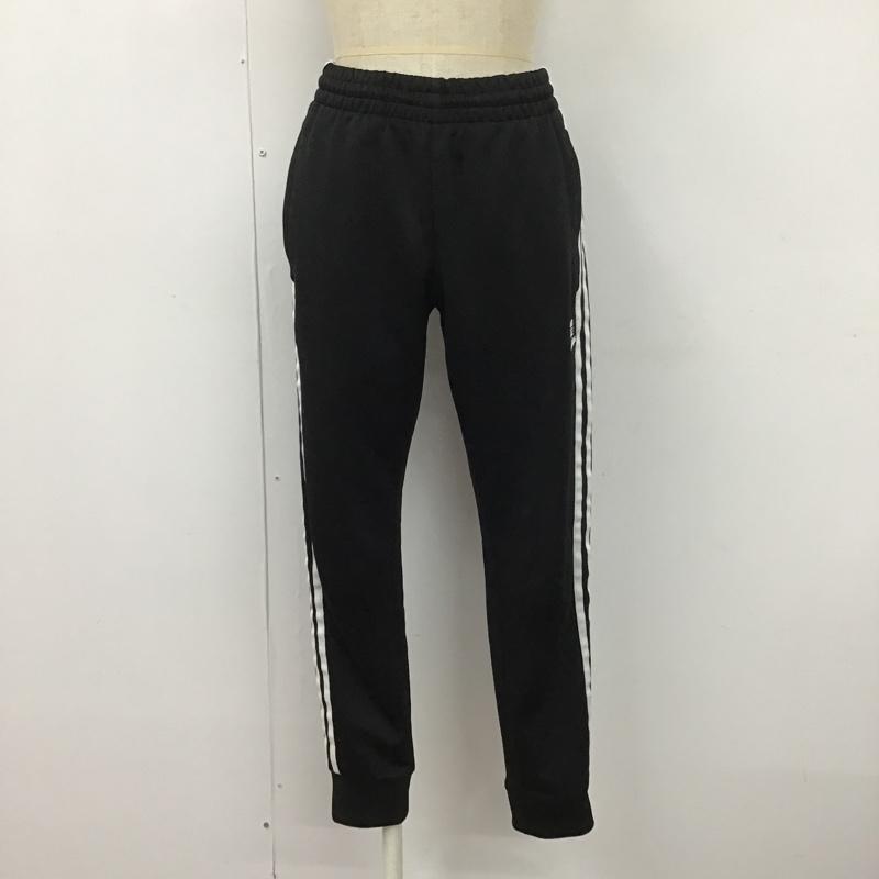 アディダス adidas ボトムス ボトムス cw1275 トラックパンツ ジャージ スポーツ スリムパンツ カジュアルパンツ S ロゴ、文字 黒 / ブラック /  レディース USED 古着 中古 10105641