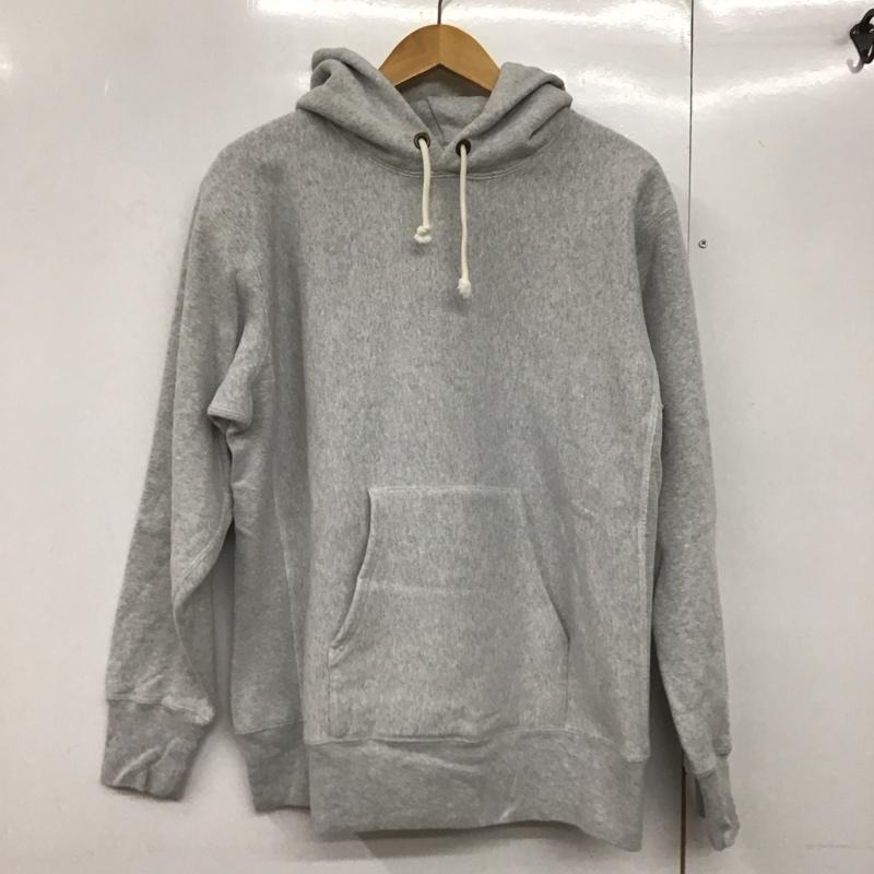 チャンピオン Champion パーカー 長袖 c3-y132 長袖パーカー プルオーバー スウェット XXL 無地 灰 / グレー /  メンズ USED 古着 中古 10141764