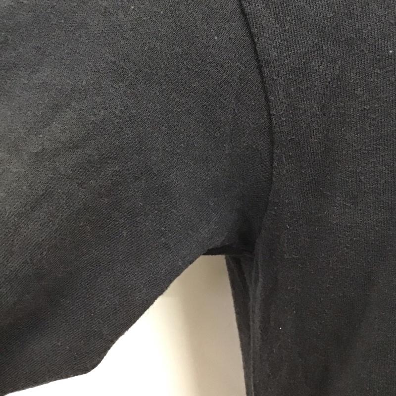 ステューシー STUSSY カットソー 長袖 長袖カットソー クルーネックカットソー ロングスリーブカットソー プリントTシャツ M ロゴ、文字 黒 / ブラック /  メンズ USED 古着 中古 10114713