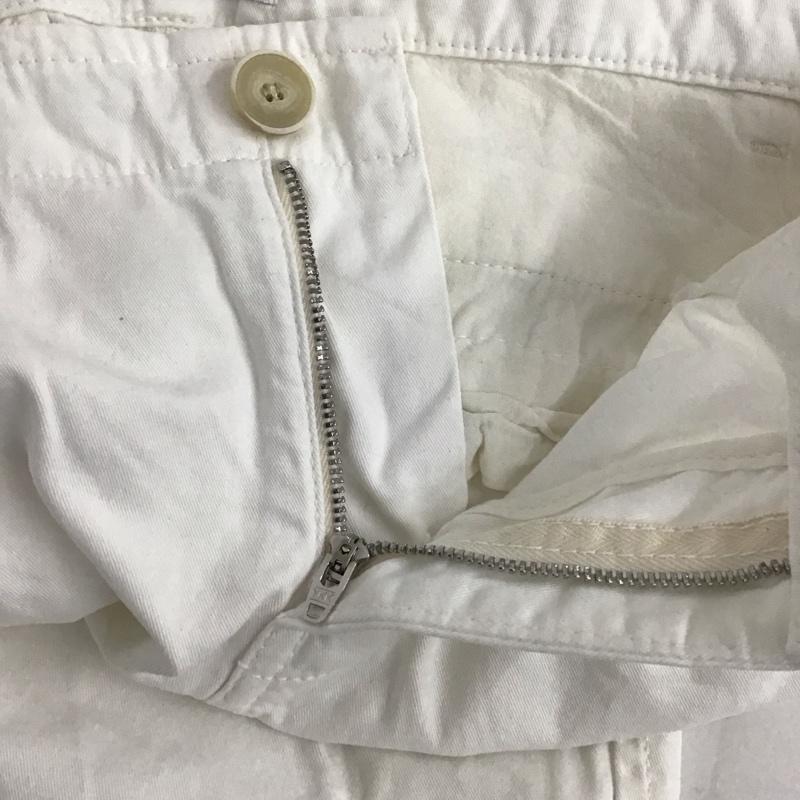 ザラ ZARA パンツ チノパン 9632 046 712 フルレングス 無地 白 / ホワイト /  レディース USED 古着 中古 10129187
