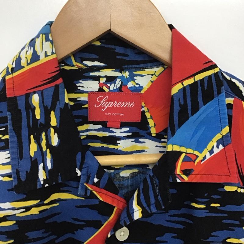 シュプリーム Supreme シャツ、ブラウス 半袖 半袖シャツ プリントシャツ ポケットシャツ S プリント マルチカラー / マルチカラー /  メンズ USED 古着 中古 10146459