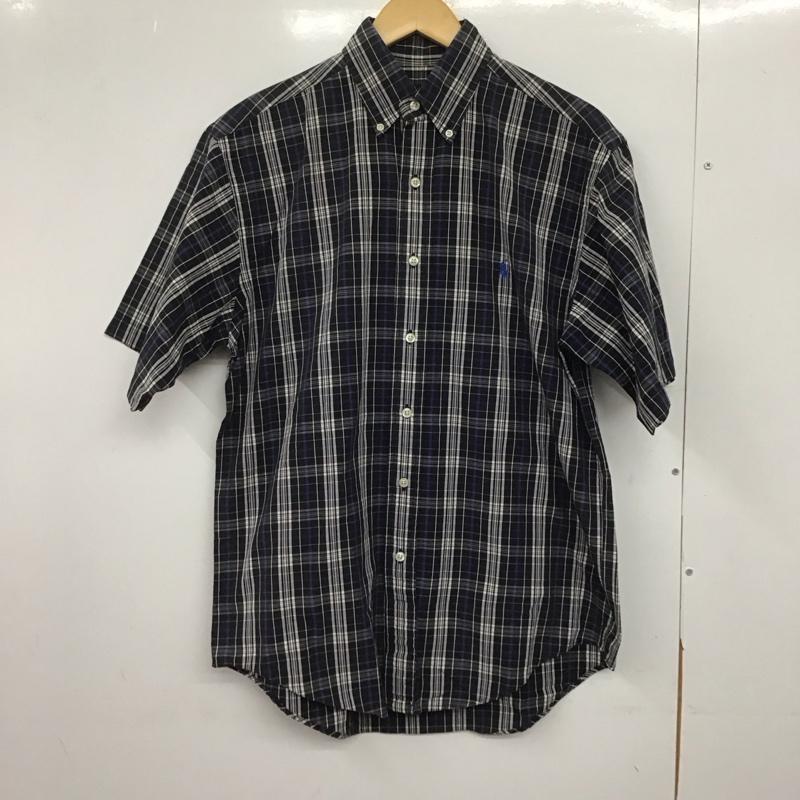 ラルフローレン RALPHLAUREN シャツ、ブラウス 半袖 半袖シャツ チェックシャツ ボタンダウンシャツ S チェック マルチカラー / マルチカラー /  メンズ USED 古着 中古 10146798