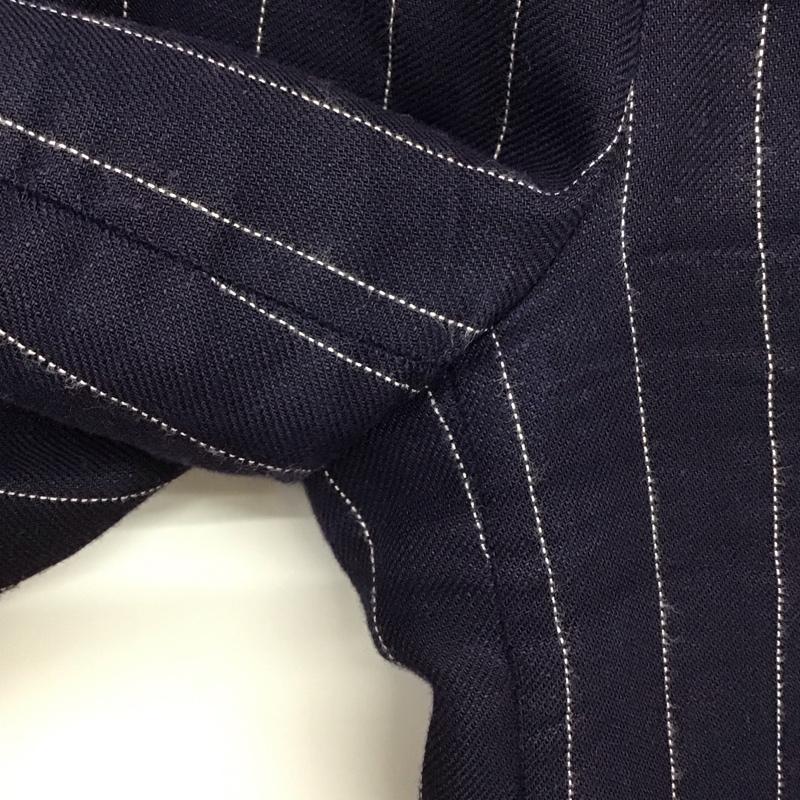 ラルフローレン RALPHLAUREN パンツ スラックス ストライプ 紺 / ネイビー /  レディース USED 古着 中古 10140295