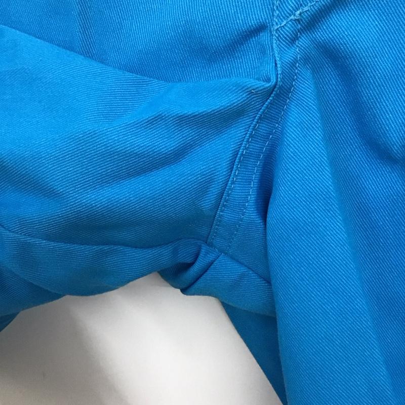 ディッキーズ Dickies パンツ ワークパンツ、ペインターパンツ W814171 ハーフパンツ 28 ロゴ、文字 青 / ブルー /  メンズ USED 古着 中古 10119161