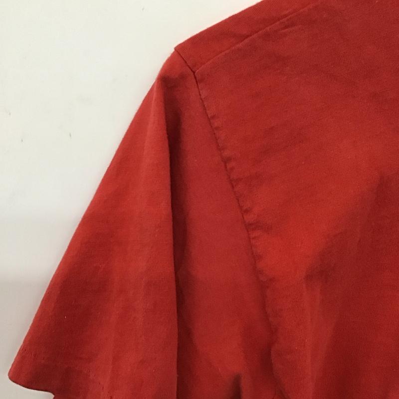 クレイジーシャツ crazy shirts Tシャツ 半袖 M プリント 赤 / レッド /  メンズ USED 古着 中古 10132677