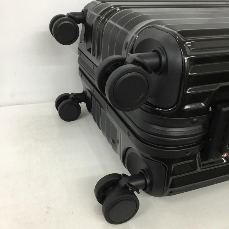 リカルド RICARDO スーツケース、トランク スーツケース、トランク AIV-19-001-4WB キャリーケース TSAロック ロゴ、文字 黒 / ブラック /  メンズ USED 古着 中古 10147551