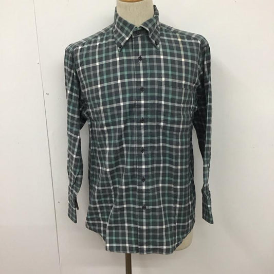 リーガル REGAL シャツ、ブラウス 長袖 ボタンダウンシャツ M チェック マルチカラー / マルチカラー /  メンズ USED 古着 中古 10111376