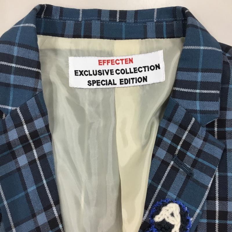 エフェクテン EFFECTEN ジャケット、上着 ジャケット、ブレザー カジュアルジャケット カラージャケット チェックジャケット アウター M チェック マルチカラー / マルチカラー /  メンズ USED 古着 中古 10114302