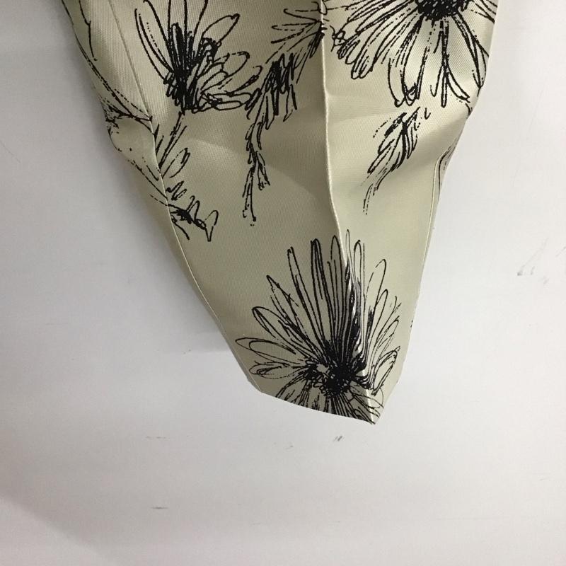 ブルックスブラザーズ BROOKS BROTHERS ボトムス ボトムス シルク ストレートパンツ センタープレス 4 総柄 アイボリー / アイボリー /  レディース USED 古着 中古 10123199