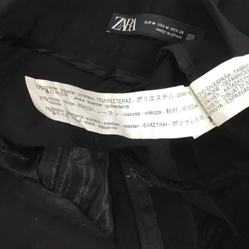 ザラ ZARA パンツ スラックス M 無地 黒 / ブラック /  レディース USED 古着 中古 10129264