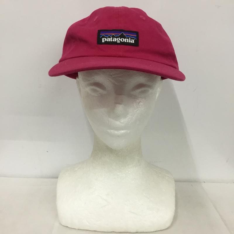 パタゴニア patagonia 帽子 キャップ STY38207FA19 コットン ロゴ、文字 桃 / ピンク /  メンズ USED 古着 中古 10151053