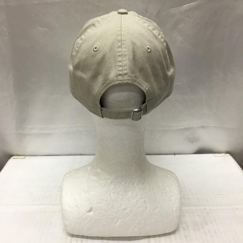 ニューエラ NEW ERA 帽子 キャップ NY ニューヨーク ヤンキース 9TWENTY ロゴ、文字 ベージュ / ベージュ /  メンズ USED 古着 中古 10109744