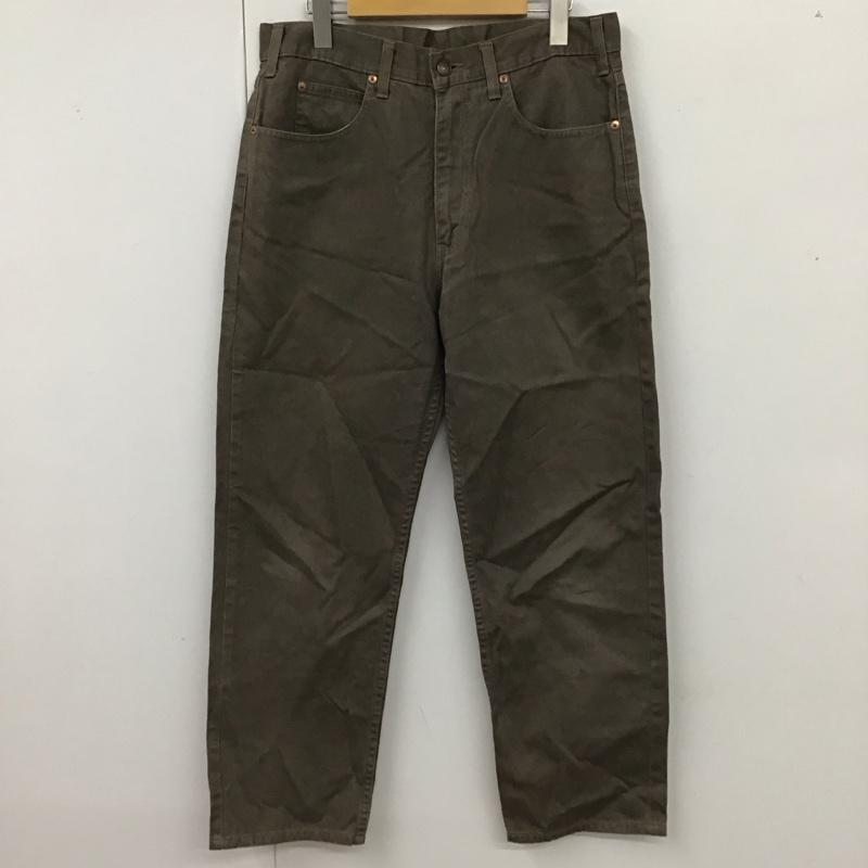 リーバイストラウスアンドコー Levi Strauss & co. パンツ ワークパンツ、ペインターパンツ ワークパンツ ワイドパンツ カジュアルパンツ コーデュロイパンツ 33インチ 無地 茶 / ブラウン /  メンズ USED 古着 中古 10116436