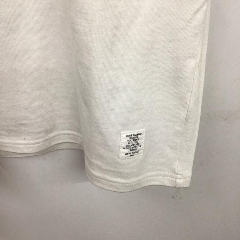 アップルバム APPLEBUM Tシャツ 半袖 半袖カットソー プリントTシャツ クルーネックカットソー the chronic XL プリント 白 / ホワイト /  メンズ USED 古着 中古 10130004