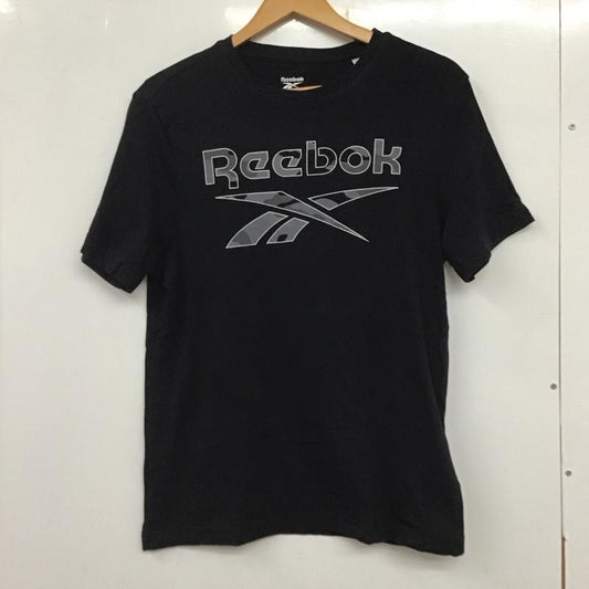 リーボック Reebok Tシャツ 半袖 HE8176 アイデンティティビッグロゴTシャツ 半袖カットソー スポーツウェア M ロゴ、文字 黒 / ブラック /  メンズ USED 古着 中古 10135621
