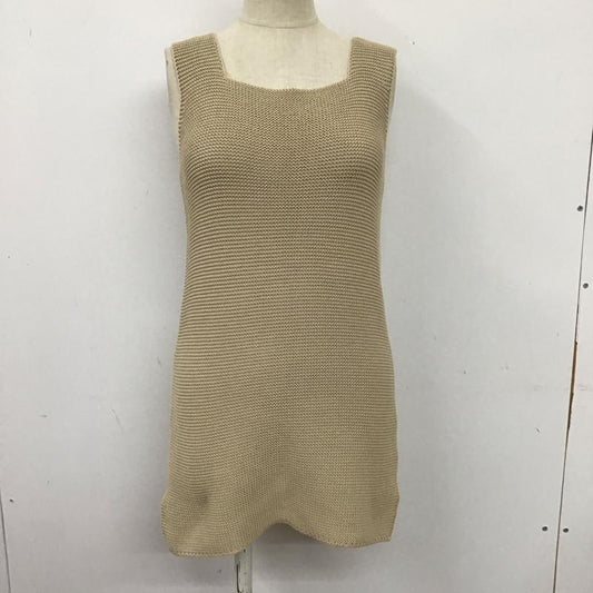 ニコアンド niko and... ベスト ベスト Ｓ202WE01AD M 無地 ベージュ / ベージュ /  レディース USED 古着 中古 10106692