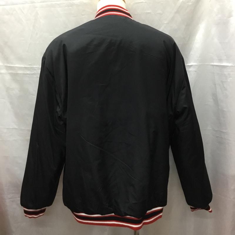 エヌビーエー NBA ジャケット、上着 ジャンパー、ブルゾン CHICAGO BULLS リバーシブル 2XL ロゴ、文字 黒 / ブラック /  メンズ USED 古着 中古 10112904