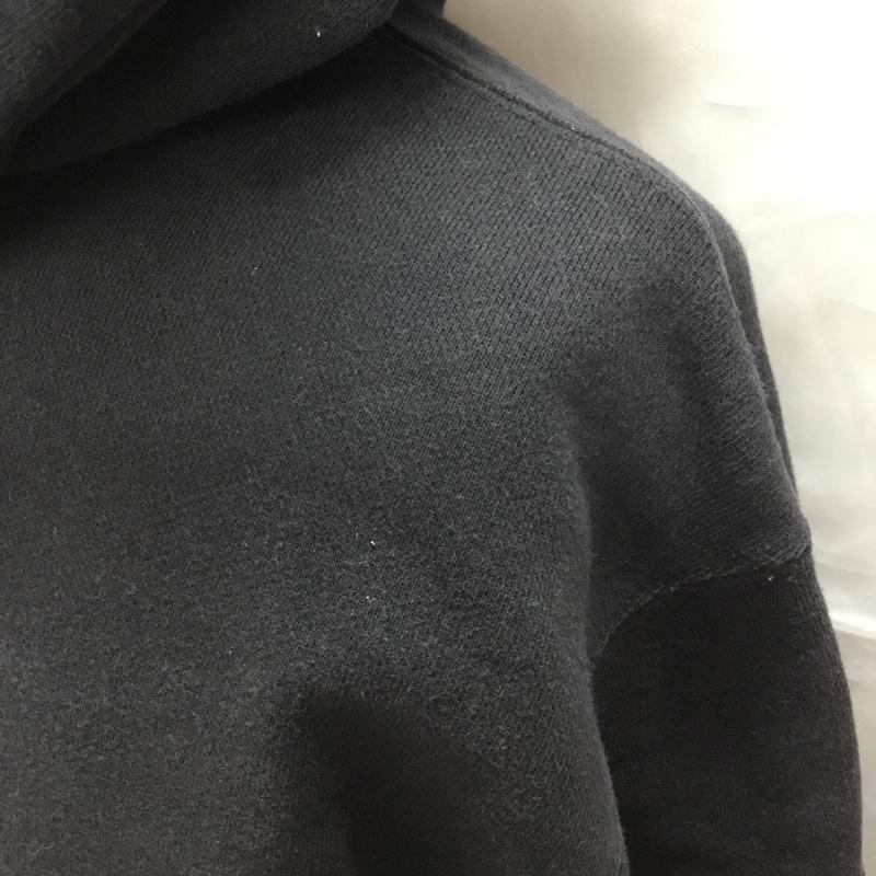 ナイキ NIKE パーカー 長袖 長袖パーカー フード付きパーカー プリントスウェット プルオーバー L ロゴ、文字 黒 / ブラック /  メンズ USED 古着 中古 10115785