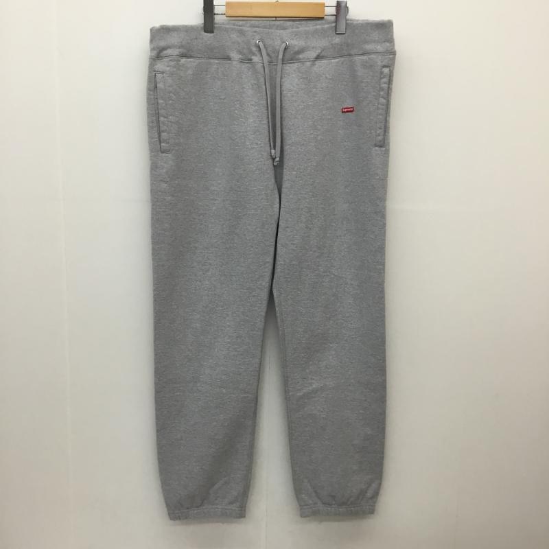 シュプリーム Supreme パンツ サルエルパンツ Small Box Logo Sweat pant スウェットパンツ XL ロゴ、文字 灰 / グレー /  メンズ USED 古着 中古 10143959