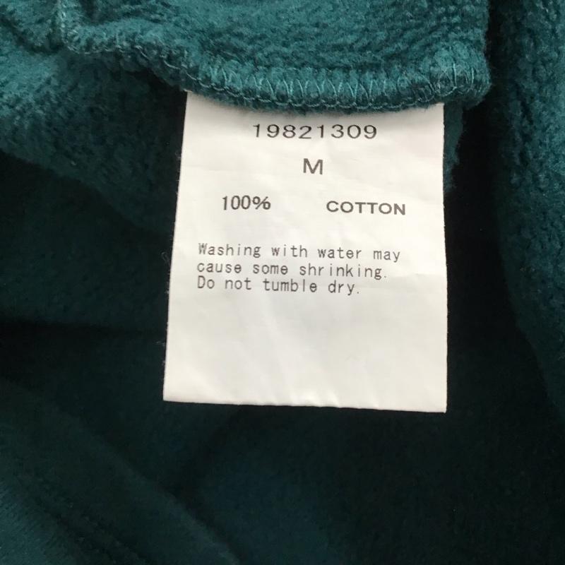 カブー KAVU トレーナー 長袖 19821309 スウェット 裏起毛 M ロゴ、文字 緑 / グリーン /  メンズ USED 古着 中古 10144087