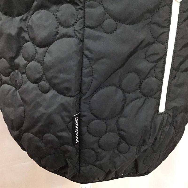 アディダス adidas ジャケット、上着 ジャンパー、ブルゾン S03637 キルティングパーカー ITX50 タグ付き M 無地 黒 / ブラック /  レディース USED 古着 中古 10113267