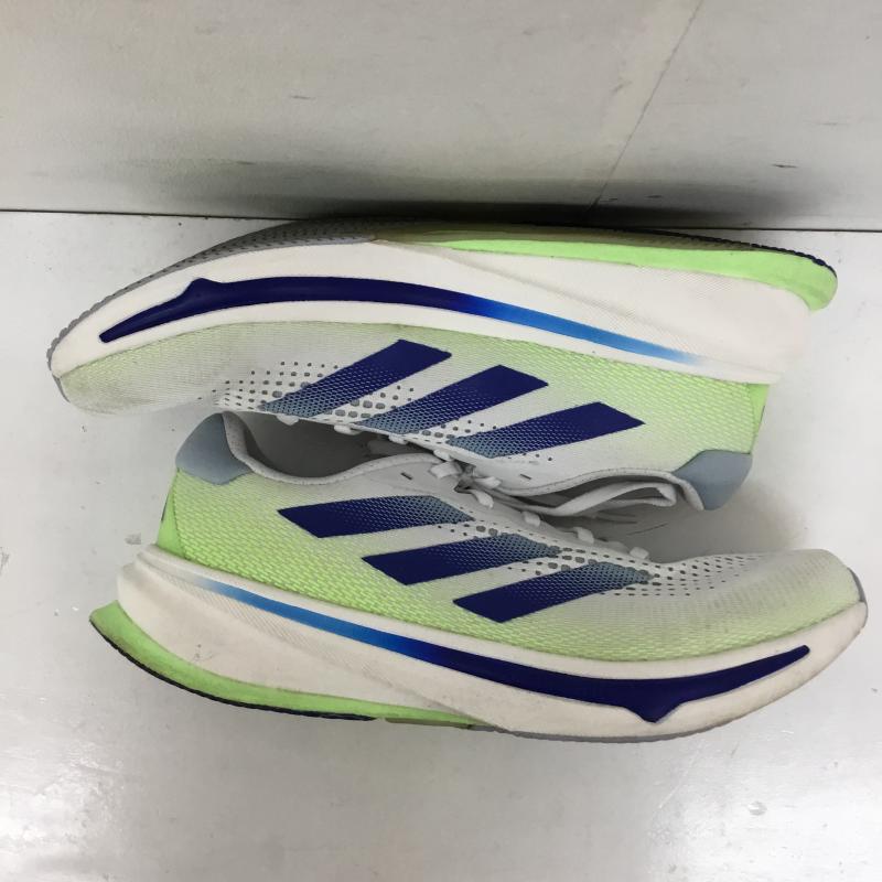 アディダス adidas スニーカー スニーカー IF3015 スーパーノヴァ ライズ ランニング 28.5cm ロゴ、文字 白 / ホワイト / X 青 / ブルー / X 薄緑 / ライトグリーン /  メンズ USED 古着 中古 10141698