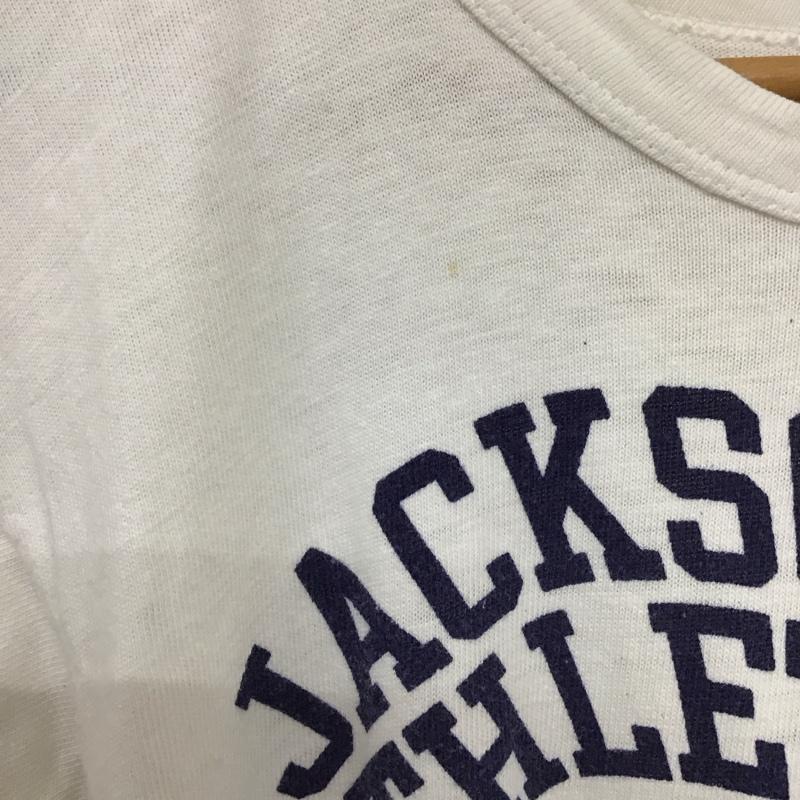 チャンピオン Champion Tシャツ 半袖 半袖カットソー プリントTシャツ クルーネックカットソー M プリント 白 / ホワイト /  メンズ USED 古着 中古 10132584