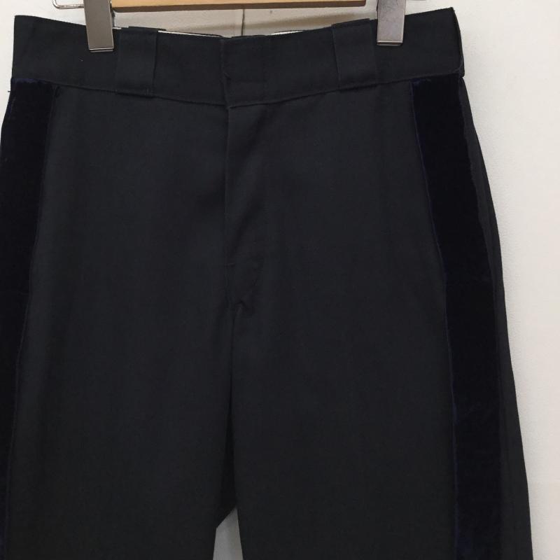 ディッキーズ Dickies パンツ ワークパンツ、ペインターパンツ SueUNDERCOVER 28インチ ロゴ、文字 黒 / ブラック / X 紺 / ネイビー /  レディース USED 古着 中古 10140458