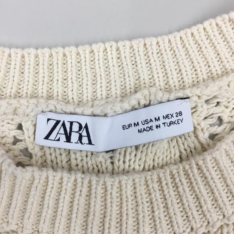 ザラ ZARA ベスト ベスト ニットベスト プルオーバー M 花柄 マルチカラー / マルチカラー /  レディース USED 古着 中古 10115796