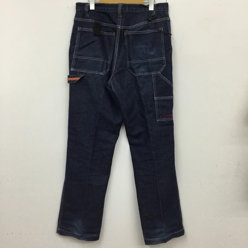 バンズ VANS パンツ デニム、ジーンズ デニムパンツ カーゴパンツ カジュアルパンツ ワイドパンツ 32インチ ロゴ、文字 インディゴ / インディゴ /  メンズ USED 古着 中古 10114103