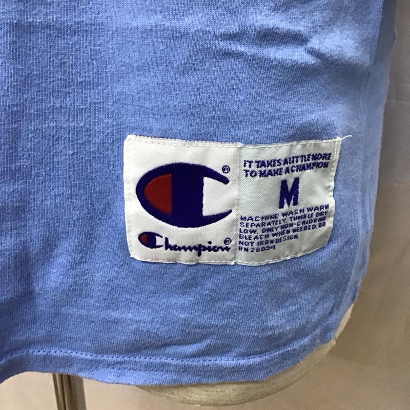 チャンピオン Champion カットソー 長袖 長袖カットソー クルーネックカットソー ロングスリーブカットソー プリントTシャツ M プリント マルチカラー / マルチカラー /  メンズ USED 古着 中古 10121289