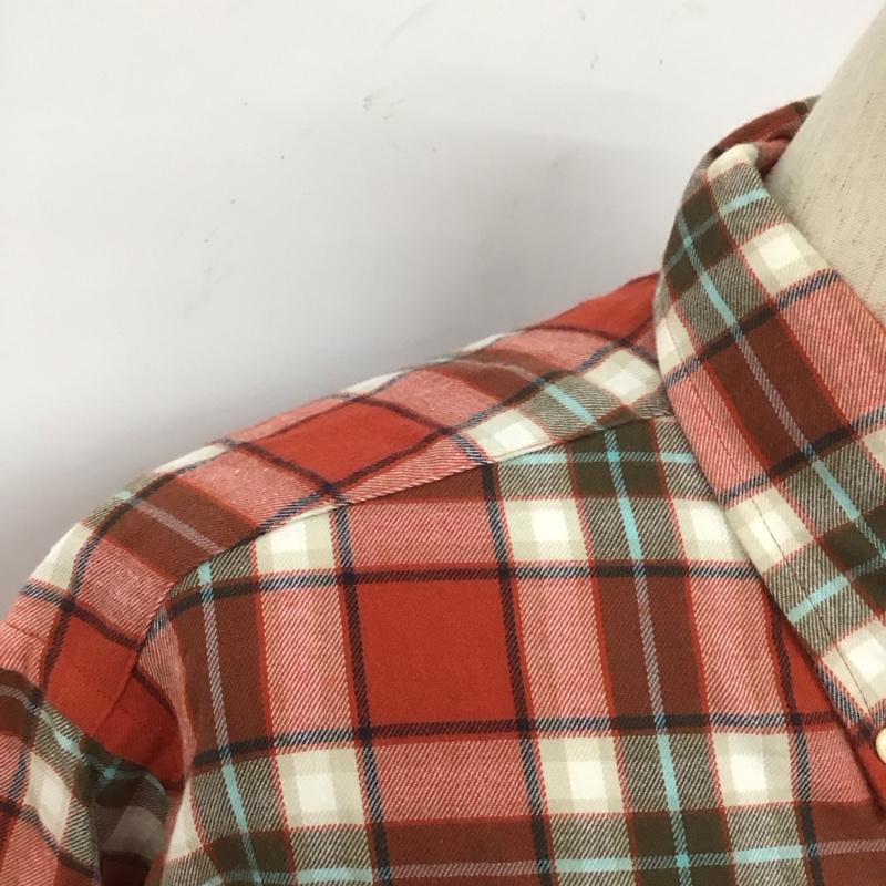 ブルックスブラザーズ BROOKS BROTHERS シャツ、ブラウス 長袖 ボタンダウンシャツ M チェック マルチカラー / マルチカラー /  メンズ USED 古着 中古 10111382