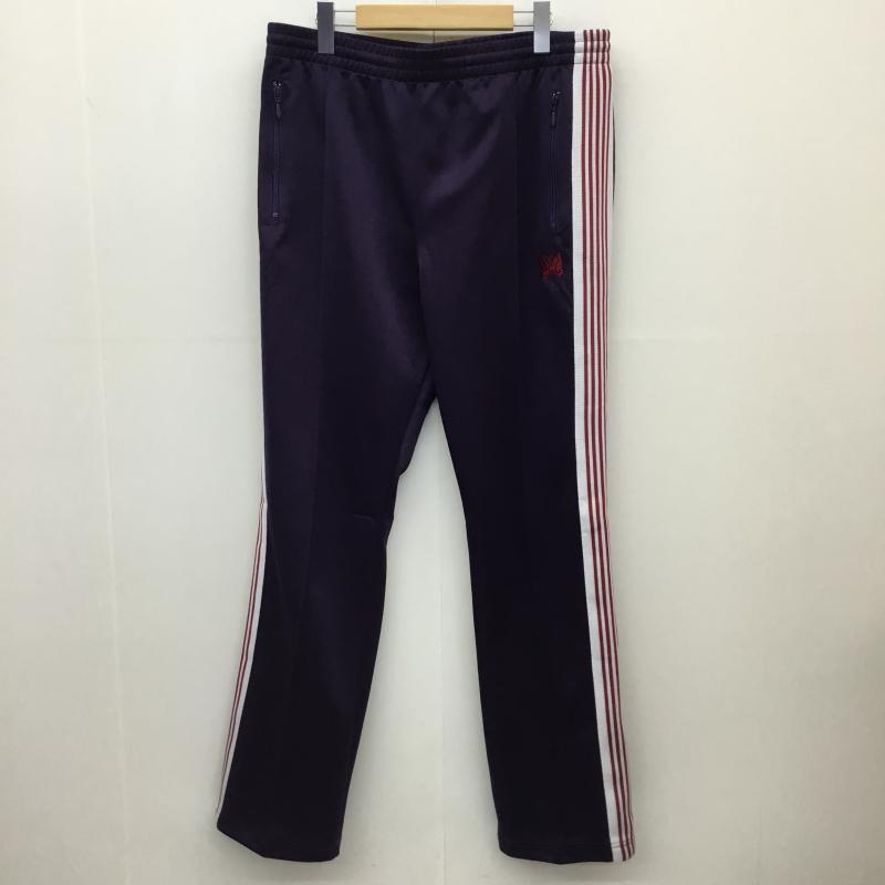 ニードルス Needles パンツ ワークパンツ、ペインターパンツ MR511 Narrow Track Pant XL ワンポイント X 刺繍 紫 / パープル /  メンズ USED 古着 中古 10142319