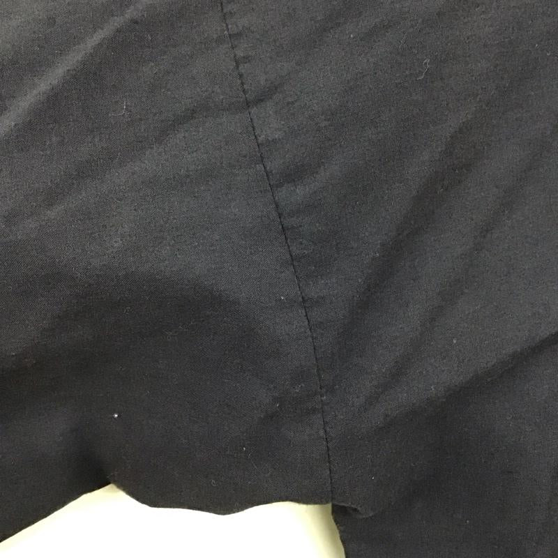 ザラ ZARA シャツ、ブラウス 長袖 長袖シャツ 無地シャツ カラーシャツ フレアシャツ S 無地 紺 / ネイビー /  レディース USED 古着 中古 10132661