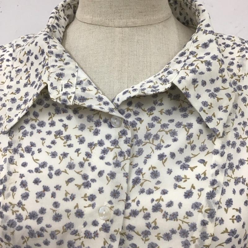 マジェスティックレゴン MAJESTIC LEGON ワンピース ロングスカート 1013066334 上品プチフリルワンピース M 花柄 白 / ホワイト /  レディース USED 古着 中古 10115890