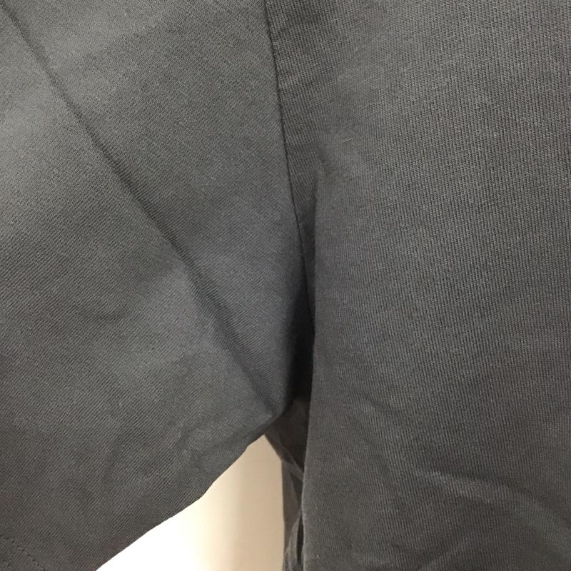 ユニクロ UNIQLO Tシャツ 半袖 341-446311 Tシャツ プリントTシャツ クルーネックカットソー 半袖カットソー XXL プリント 黒 / ブラック /  メンズ USED 古着 中古 10106545