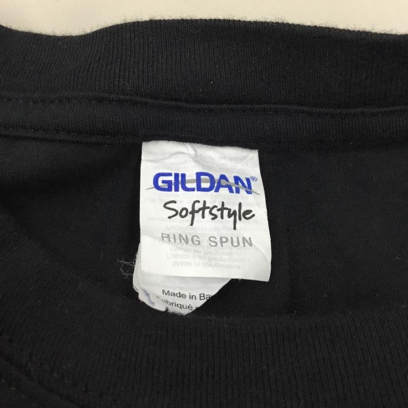 ギルダン GILDAN Tシャツ 半袖 rage against the machine バンドT BULLS ON PARADE M ロゴ、文字 黒 / ブラック /  メンズ USED 古着 中古 10111349