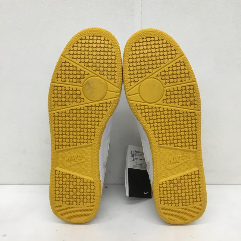 ナイキ NIKE スニーカー スニーカー FB8938-102 Attack QS SP White and Yellow Ochre 28.0cm 無地 白 / ホワイト / X 黄 / イエロー /  メンズ USED 古着 中古 10129385