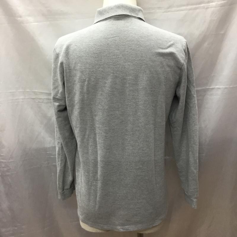 ラコステ LACOSTE ポロシャツ 長袖 5191L ワニ 4 ワンポイント 灰 / グレー /  メンズ USED 古着 中古 10111411